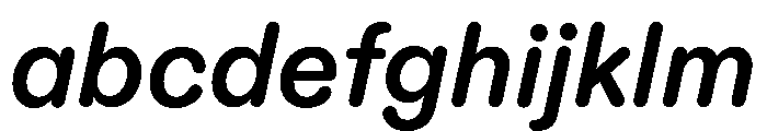 ABCDiatypeRounded BoldItalic FONT