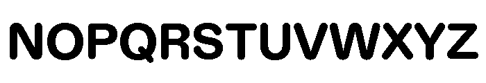 ABCDiatypeRounded Heavy Font UPPERCASE