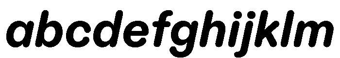 ABCDiatypeRounded HeavyItalic FONT