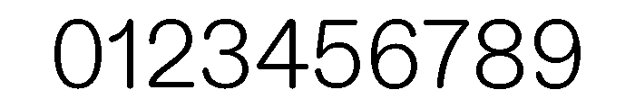 ABCDiatypeRounded Light Font OTHER CHARS