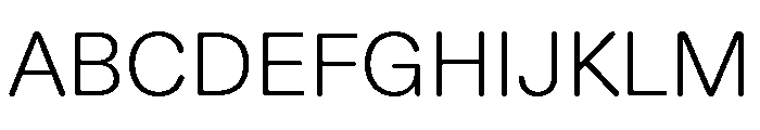 ABCDiatypeRounded Light Font UPPERCASE