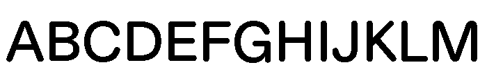 ABCDiatypeRounded Medium Font UPPERCASE