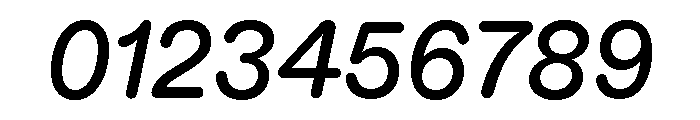 ABCDiatypeRounded MediumItalic Font OTHER CHARS