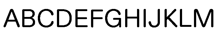 ABCDiatypeRounded Regular Font UPPERCASE