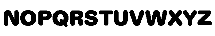 ABCDiatypeRounded Ultra Font UPPERCASE