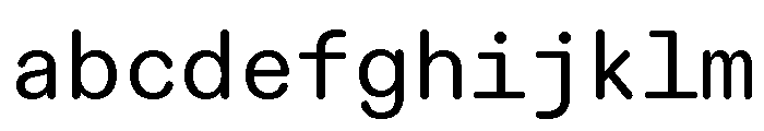 ABCDiatypeRoundedMono Regular FONT