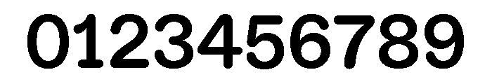 ABCDiatypeRoundedSemi Mono Bold Font OTHER CHARS