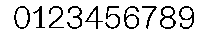 ABCDiatypeRoundedSemi Mono Light Font OTHER CHARS