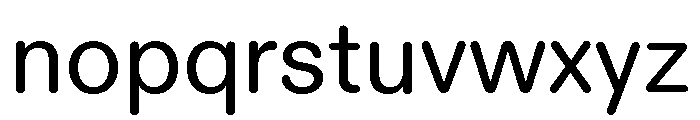 ABCDiatypeRoundedSuperfamilyVariable Regular Font LOWERCASE