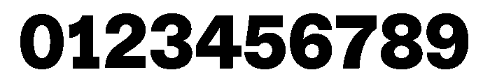 ABCDiatypeSemi Mono Black Font OTHER CHARS