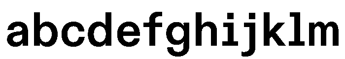ABCDiatypeSemi Mono Bold FONT