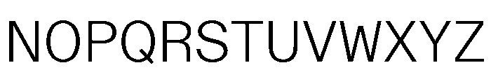 ABCDiatypeSemi Mono Light Font UPPERCASE