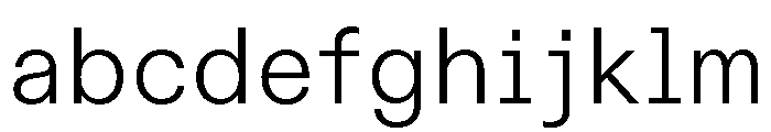 ABCDiatypeSemi Mono Light FONT
