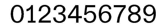 ABCDiatypeSemi Mono Regular Font OTHER CHARS