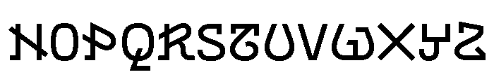 ABCEstragonVariable Regular Font UPPERCASE