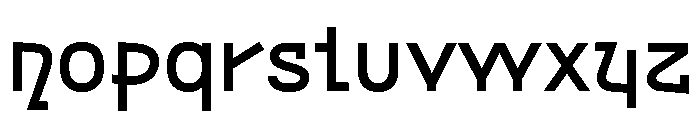 ABCEstragonVariable Regular Font LOWERCASE