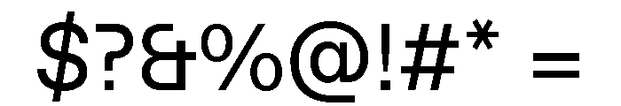 ABCFavorit Book Font OTHER CHARS