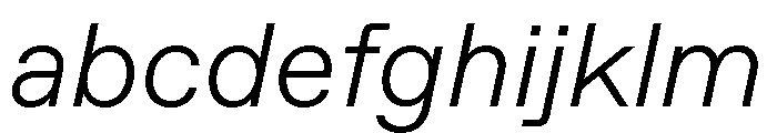 ABCFavorit LightItalic FONT