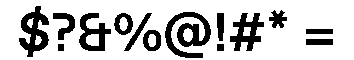 ABCFavorit Medium Font OTHER CHARS