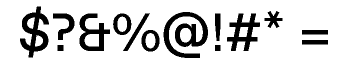 ABCFavorit Regular Font OTHER CHARS