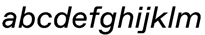 ABCFavorit RegularItalic FONT