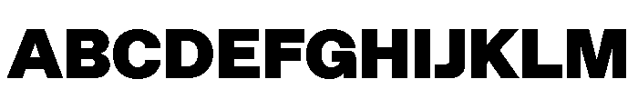 ABCFavorit Ultra Font UPPERCASE