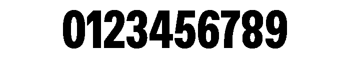 ABCFavoritCompressed Black Font OTHER CHARS