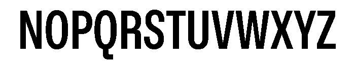 ABCFavoritCompressed Bold Font UPPERCASE