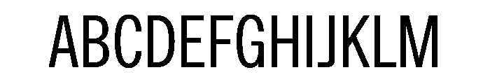 ABCFavoritCompressed Book Font UPPERCASE