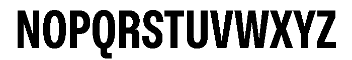 ABCFavoritCompressed Extrabold Font UPPERCASE