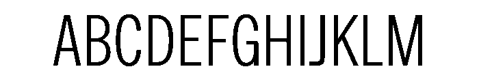 ABCFavoritCompressed Light Font UPPERCASE