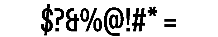 ABCFavoritCompressed Medium Font OTHER CHARS