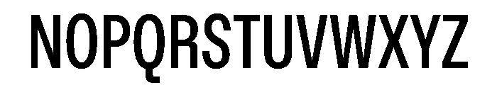ABCFavoritCompressed Medium Font UPPERCASE