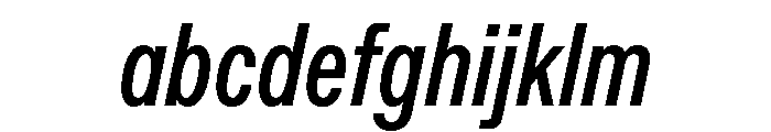 ABCFavoritCompressed MediumItalic FONT