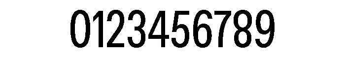 ABCFavoritCompressed Regular Font OTHER CHARS