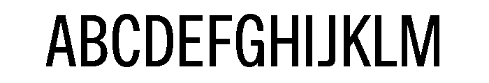 ABCFavoritCompressed Regular Font UPPERCASE