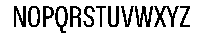 ABCFavoritCompressed Regular Font UPPERCASE