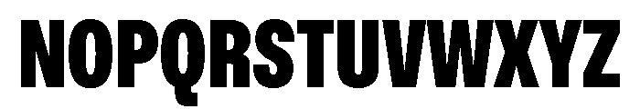 ABCFavoritCompressed Ultra Font UPPERCASE