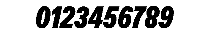 ABCFavoritCompressed UltraItalic Font OTHER CHARS