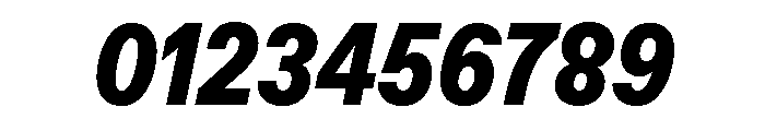 ABCFavoritCondensed BlackItalic Font OTHER CHARS