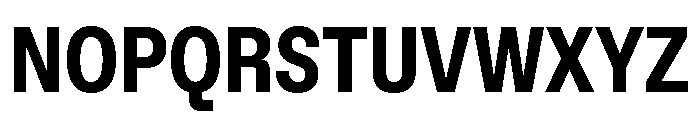 ABCFavoritCondensed Extrabold Font UPPERCASE