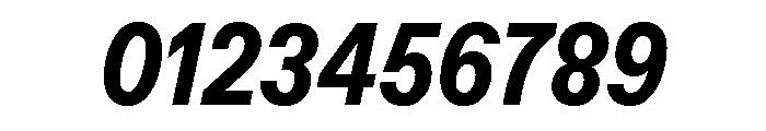 ABCFavoritCondensed ExtraboldItalic Font OTHER CHARS