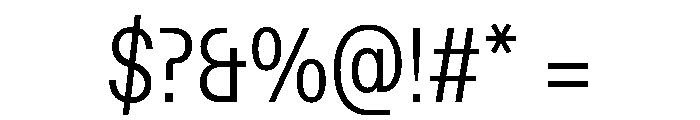 ABCFavoritCondensed Light Font OTHER CHARS