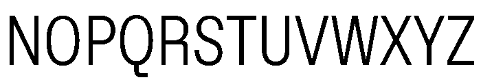 ABCFavoritCondensed Light Font UPPERCASE