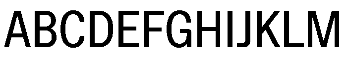 ABCFavoritCondensed Regular Font UPPERCASE