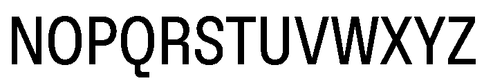 ABCFavoritCondensed Regular Font UPPERCASE