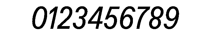 ABCFavoritCondensed RegularItalic Font OTHER CHARS