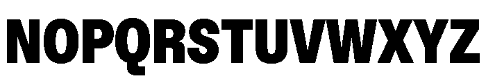 ABCFavoritCondensed Ultra Font UPPERCASE