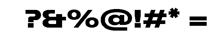 ABCFavoritExpanded Black Font OTHER CHARS