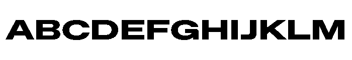 ABCFavoritExpanded Black Font UPPERCASE